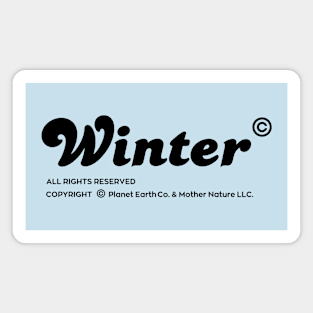 Winter Four Seasons Magnet